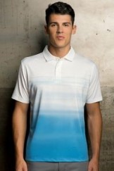 Vansport™ Pro Ombre' Print Polo Shirt